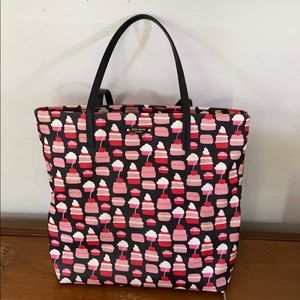 Kate Spade Cupcake Tote Bag! Like New!